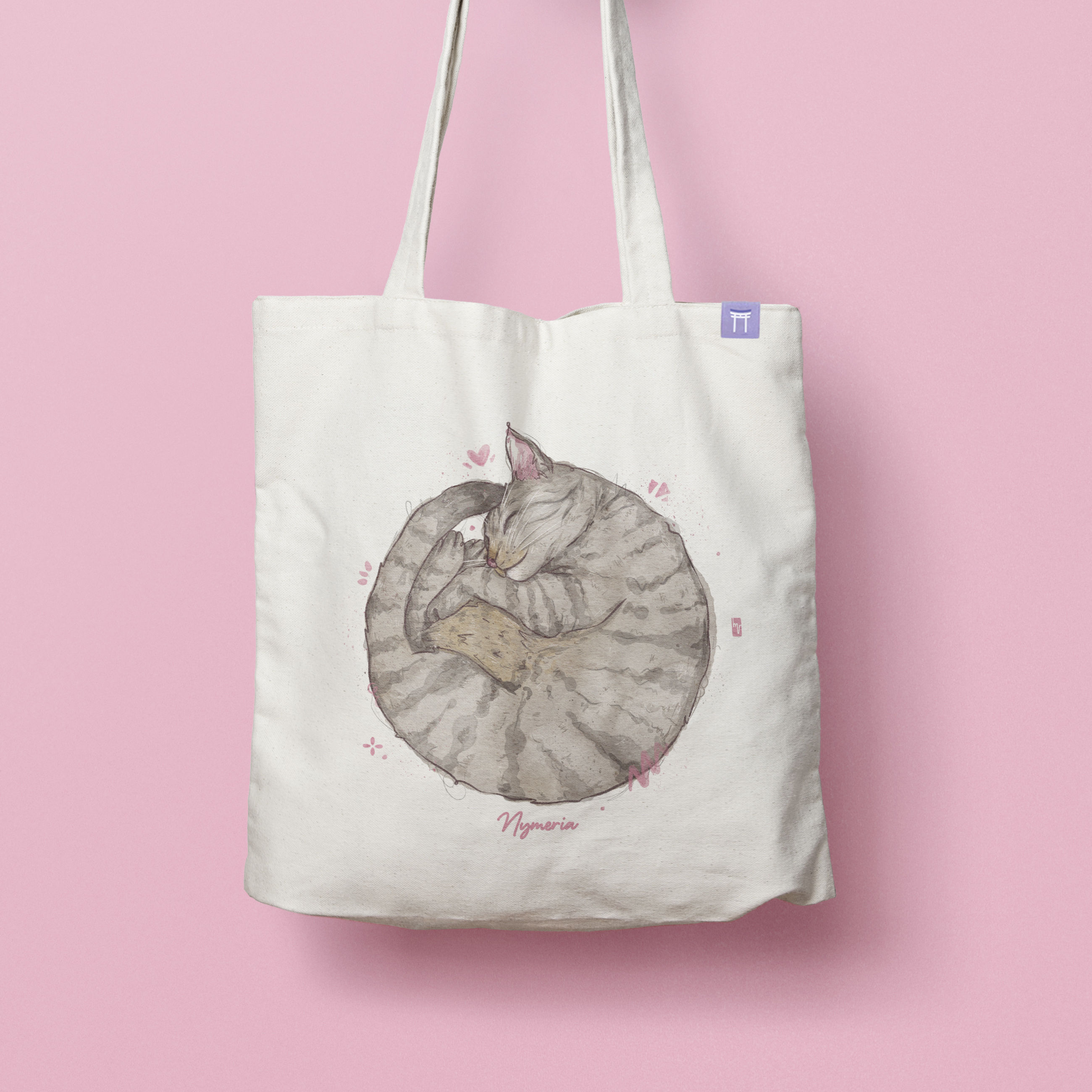 Totebag michi bolita