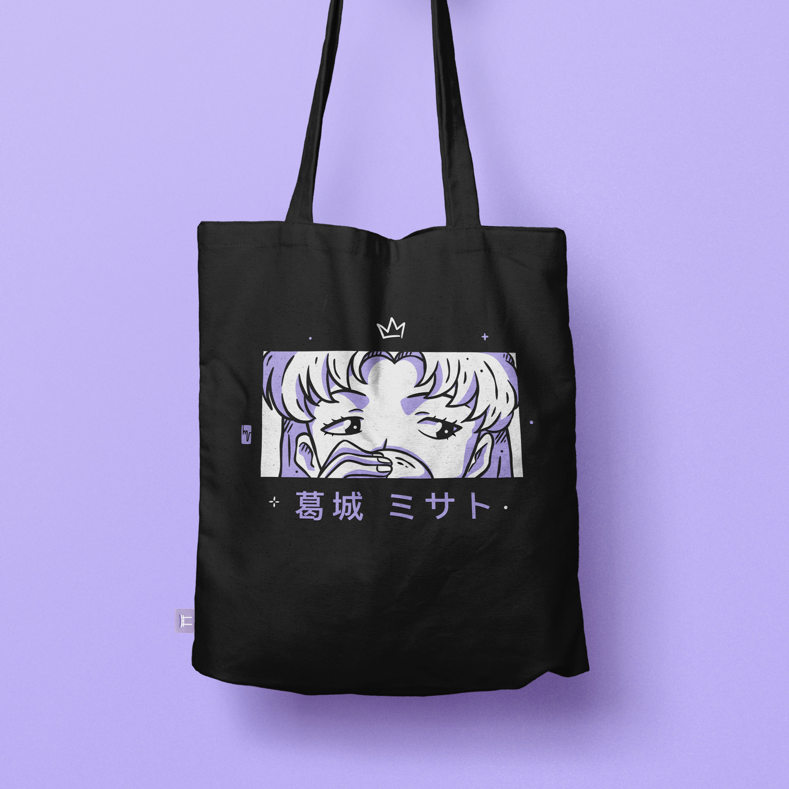 Totebag negra jefa operaciones
