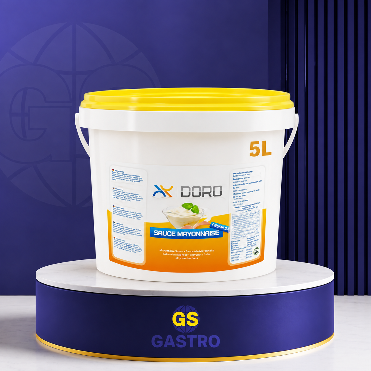 Sauce Mayonaise 4,6kg 5L Doro