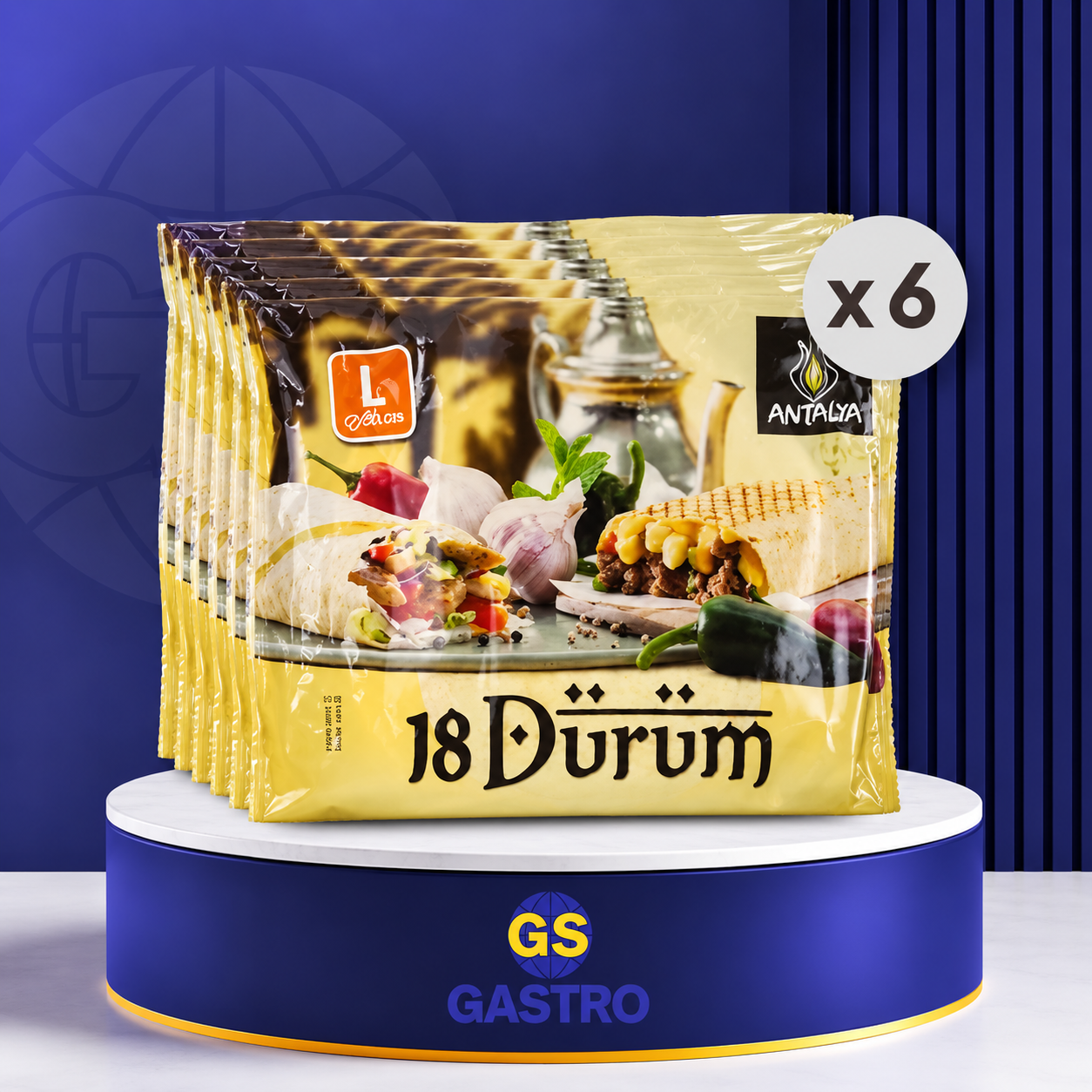 Douleurs TORTILLAS ANTALYA 30cm/108pièces
