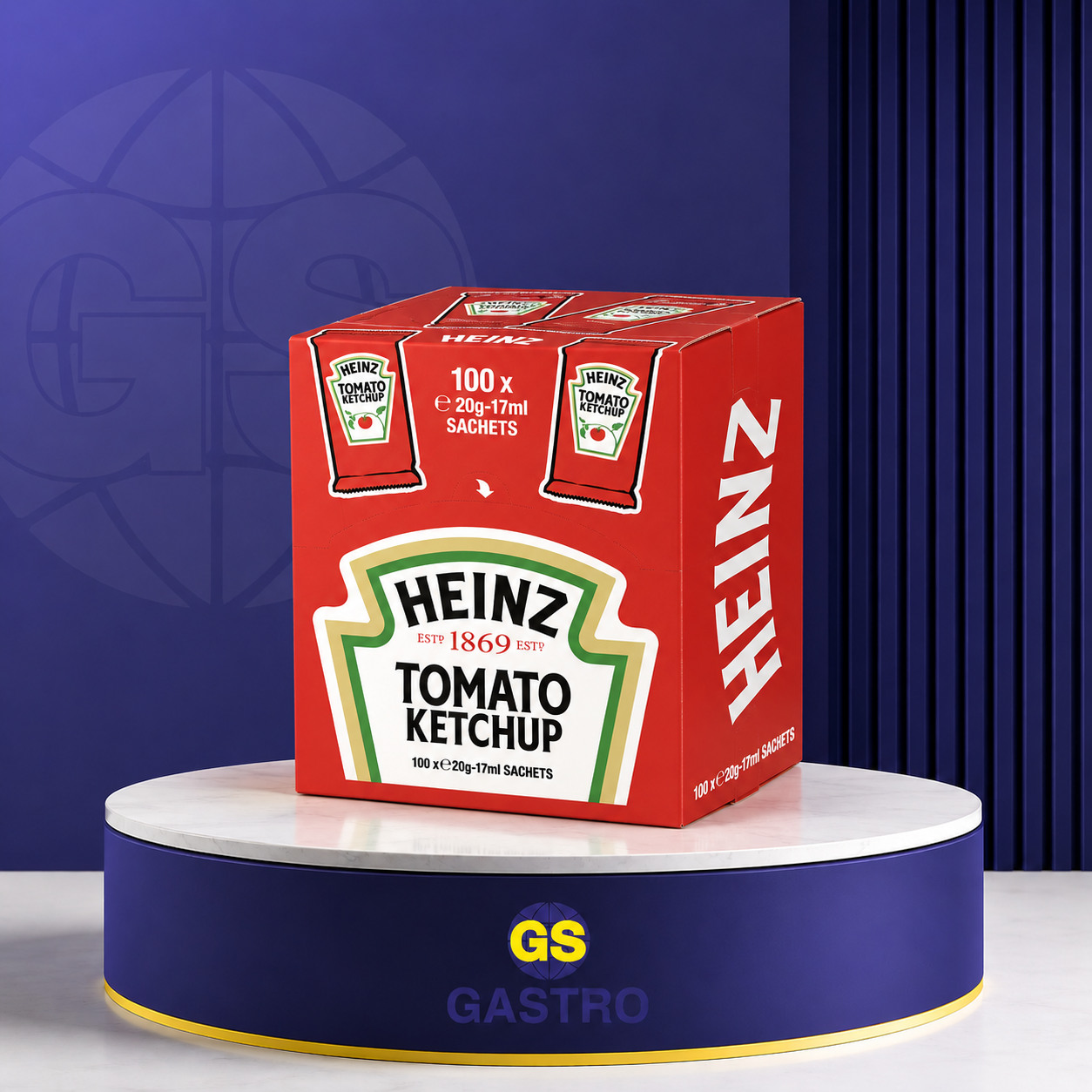 Heinz tomato ketchup 100x17 ml