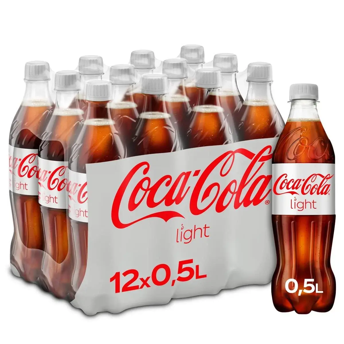 Coca-Cola Light, 12 x 0,5l Packung