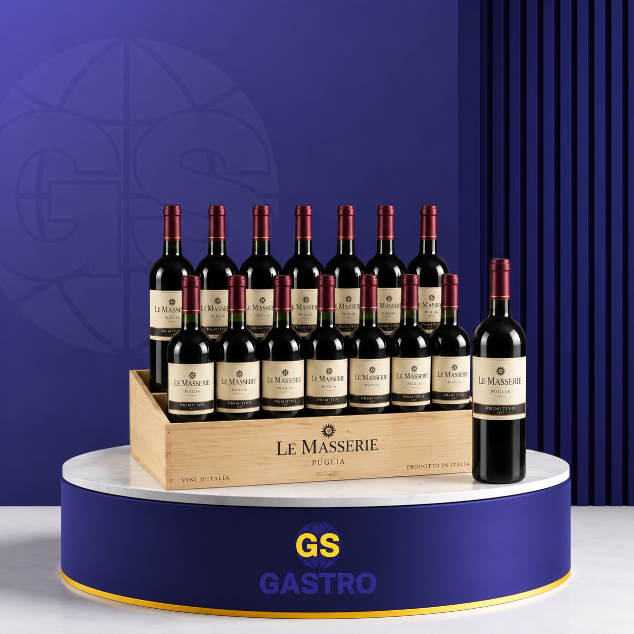 Vin de table Rosso Le Masserie 0,75 litres, vin rouge