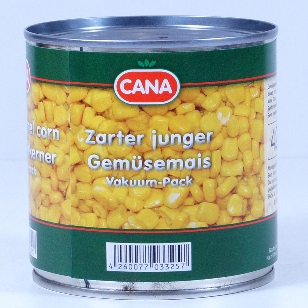 Dose zarten jungen Gemüsemais von Cana