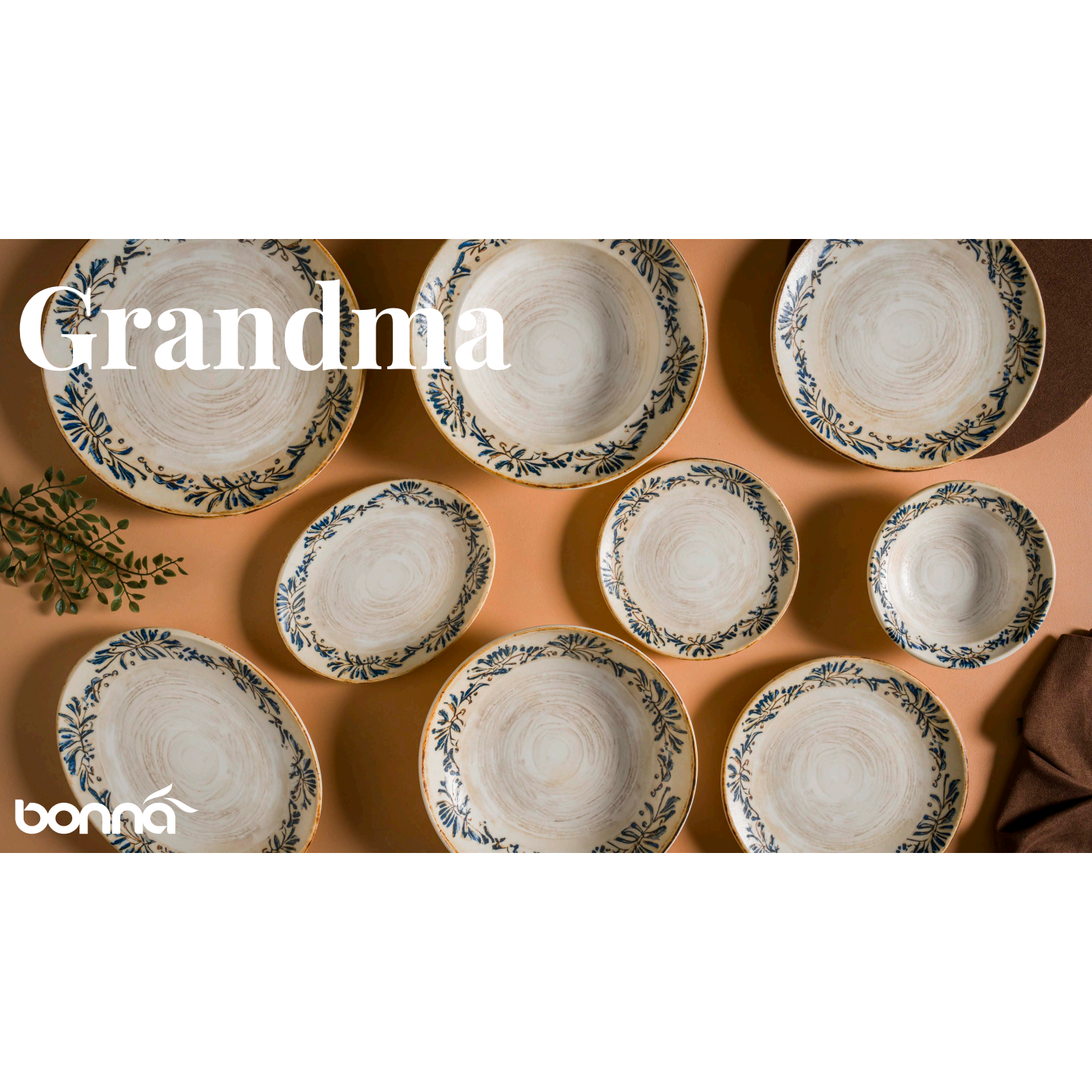 סט כלי שולחן Grandma