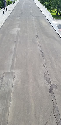 Rubber Roof - Before