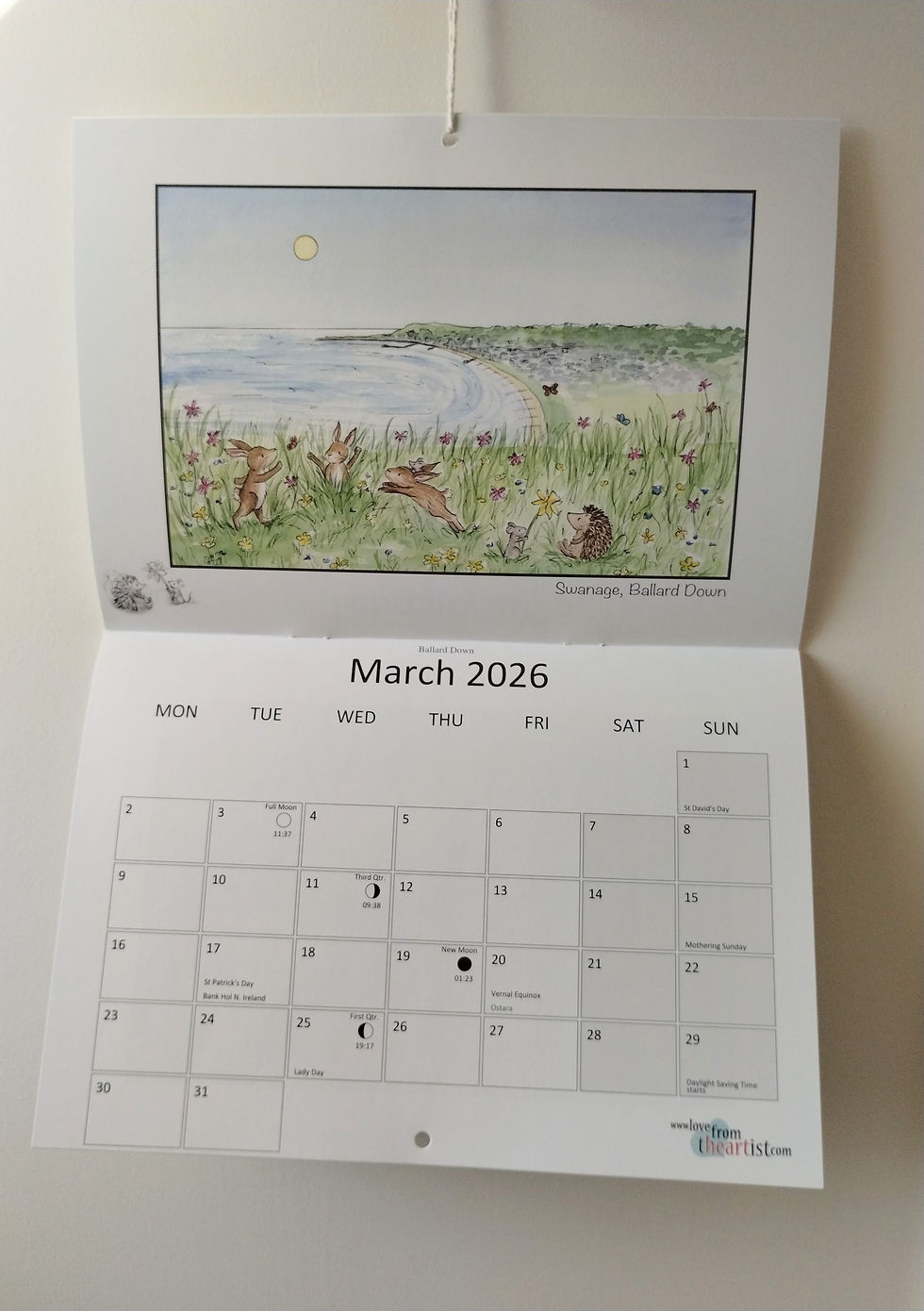 Thumbnail: Calendar 2026 Adventures Around Purbeck