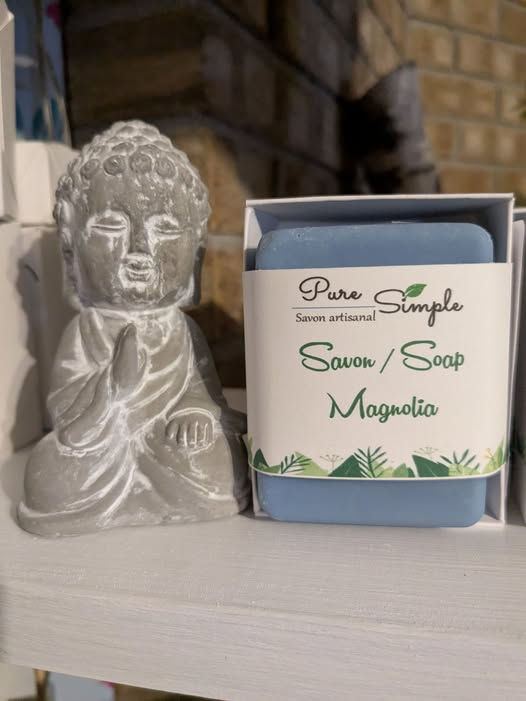 Savon/Soap Magnolia/Lait de chèvre