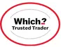 Which, trusted trader logo.