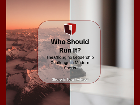 Who Should Run It?