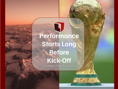 Performance Starts Long Before Kick-Off