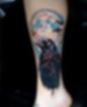 Raven Tattoo Cover UP
