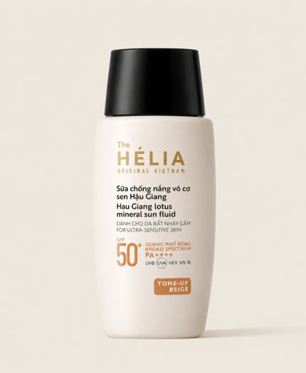 Sữa chống nắng vô cơ Sen Hậu Giang 50ml – Tone Up Beige