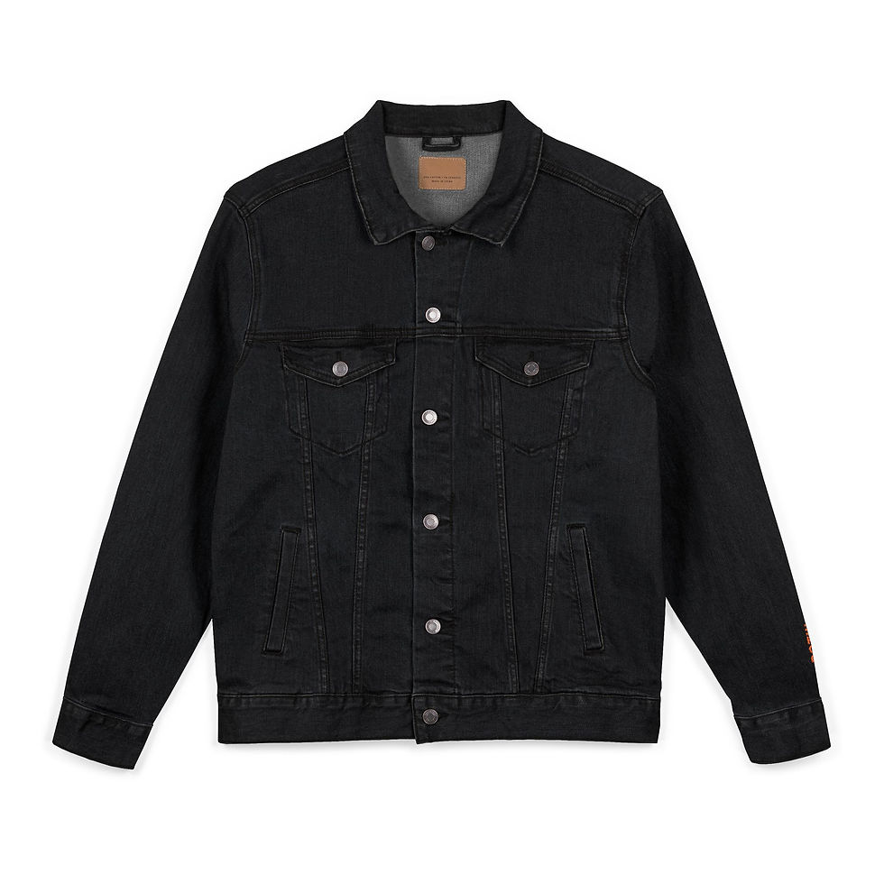 Thumbnail:  ‘POTW’ Black Denim Jacket 