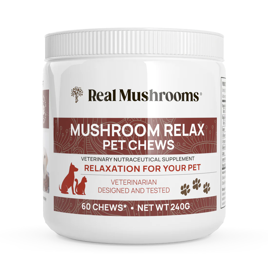 Mushroom Relax Pet Chews the perfect solution to help your anxious pet