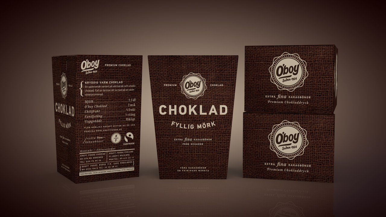 Oboy packaging