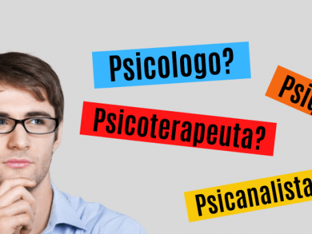 Qual a diferença entre o Psicanalista, o Psicólogo e o Psiquiatra?