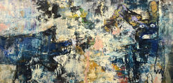 Oil on Canvas  36" x 84" 2022