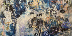 Oil on Canvas  36 x 84"