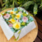 Summer Succulents, Flowers and Foliage Gift Box 