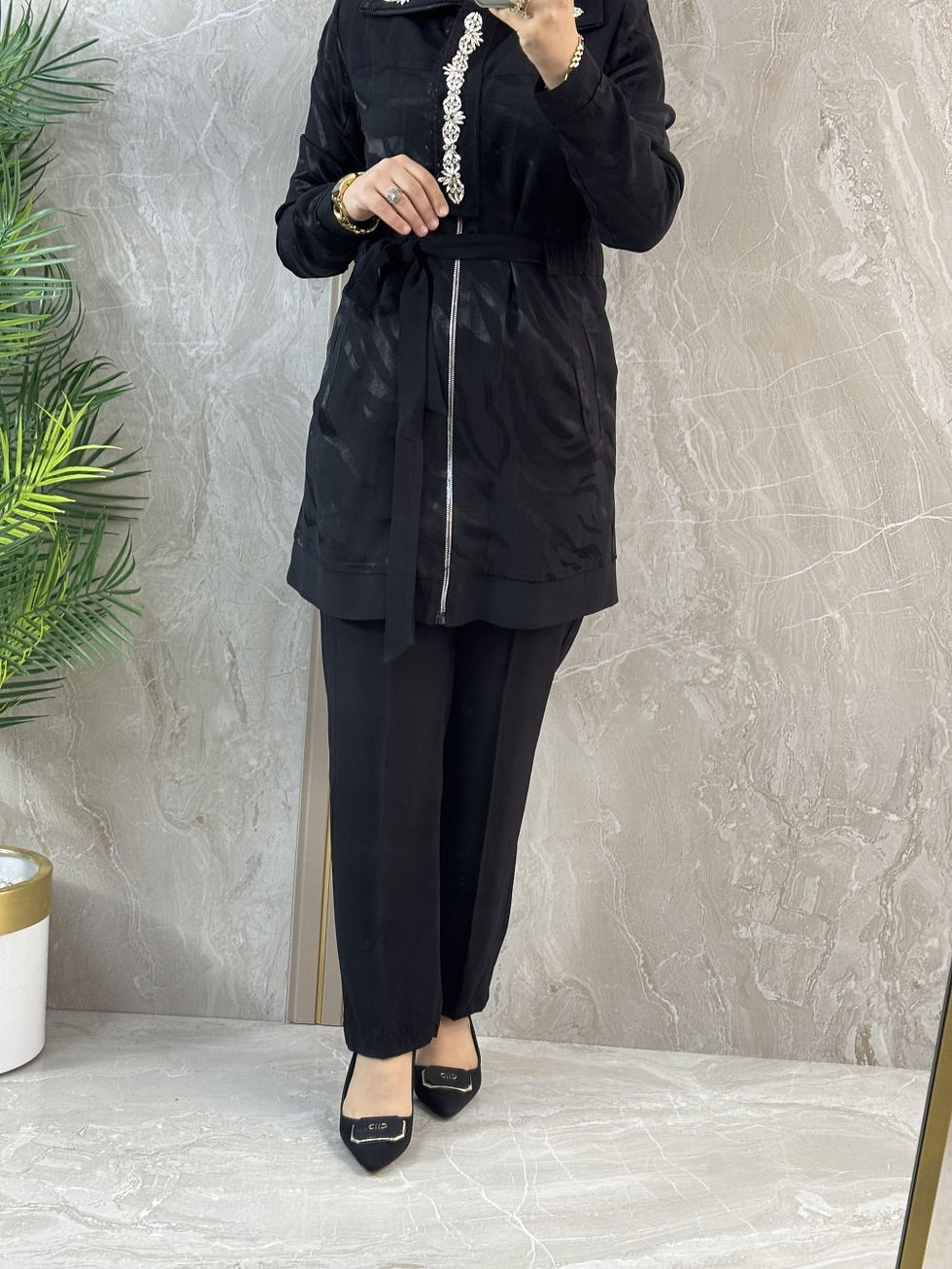 Miniaturbild: JAKARLI ŞIK TAKIM - Siyah - 5689