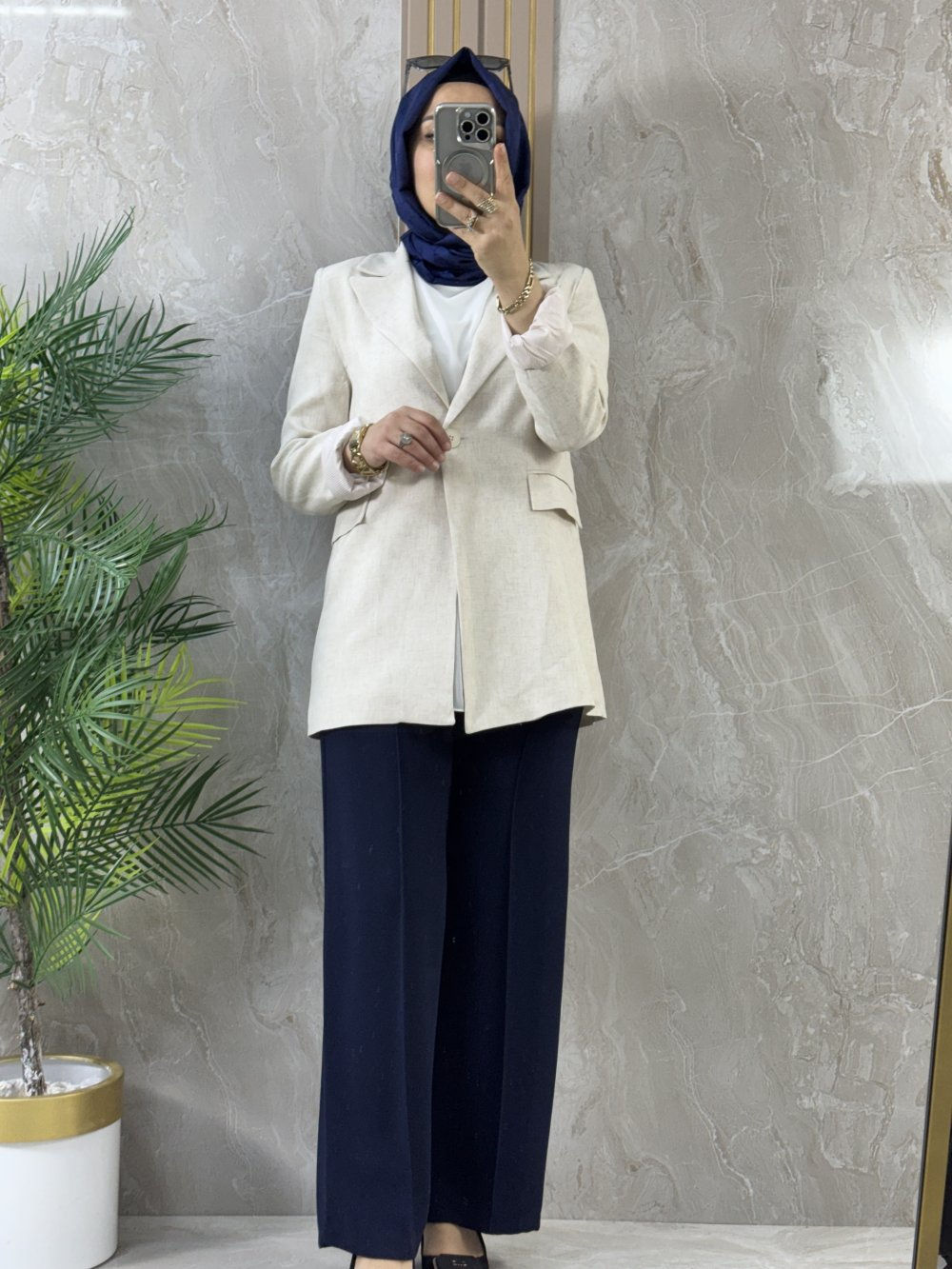 BLAZER CEKET SPOR - Taş Rengi - 140267