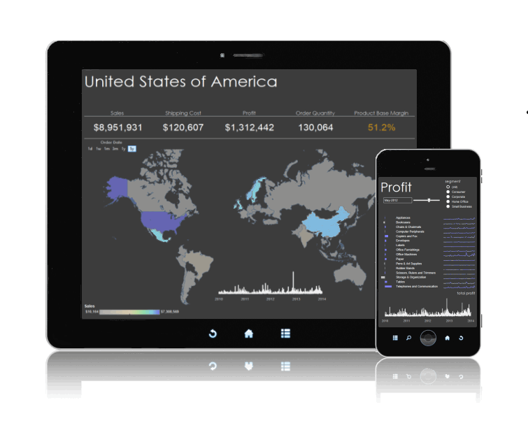 Mobile Tableau Dashboards by VizCandy