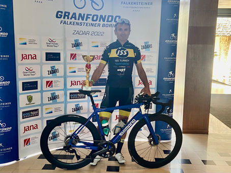 Zadar Granfondo'da podyumdayız!