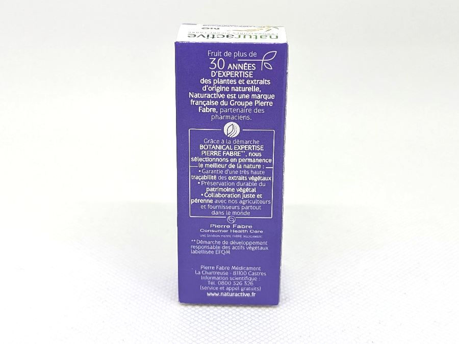 Naturactive huile essentielle de pamplemousse vue de dos