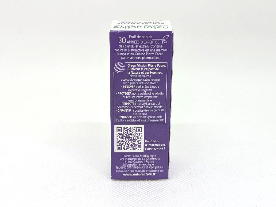 Naturactive huile essentielle d'eucalyptus citronné vue de dos