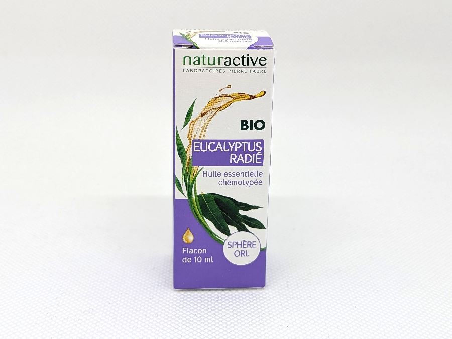 Naturactive huile essentielle d'eucalyptus radié vue de face