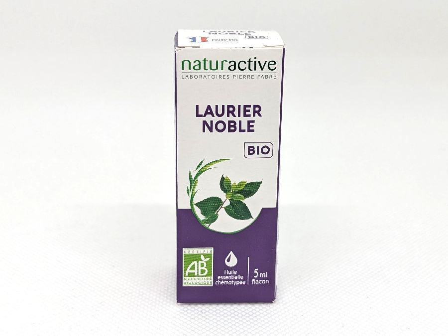 Naturactive huile essentielle de laurier noble vue de face