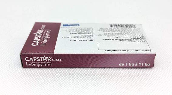 Miniature : Capstar chat comprimés vue de dessous