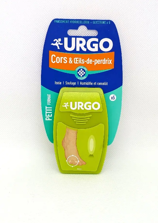 Urgo pansements Cors et Oeils-de-perdrix vue de face