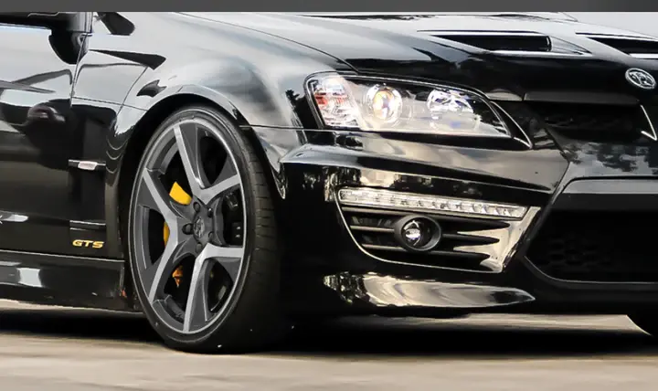 Thumbnail: 4 HOLDEN VF2 RIMS 22X9 ALL COMMODORE-GUNMETAL MACHINED