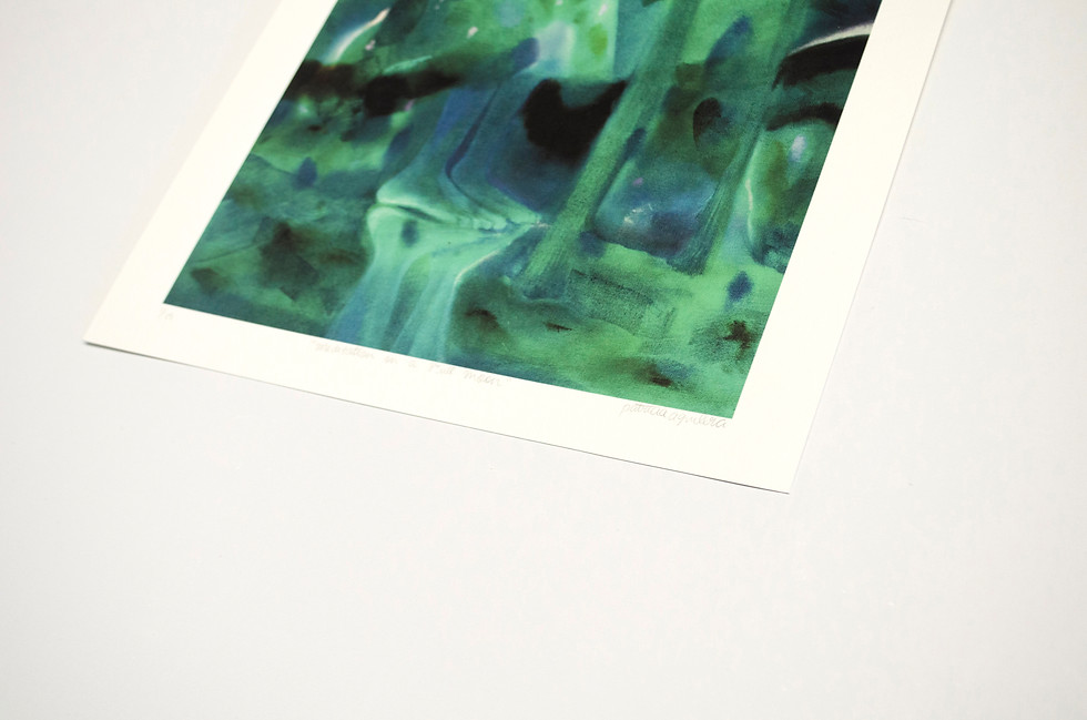 Miniatura: Meditation on a Full Moon Print