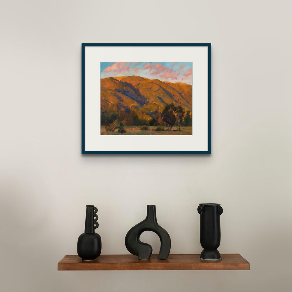 Thumbnail: SUN SETTING ON THE CALIFORNIA HILLS