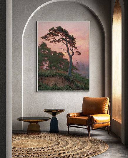 Michael Orwick Artist Print Hang On The Gallery Arroyo Grande 48x64