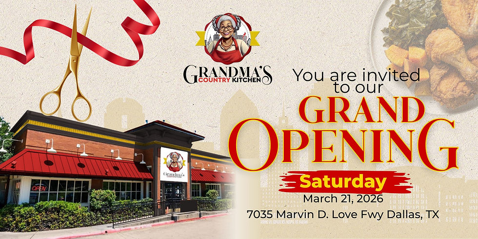Grandma's Country Kitchen Friends & Family 11AM