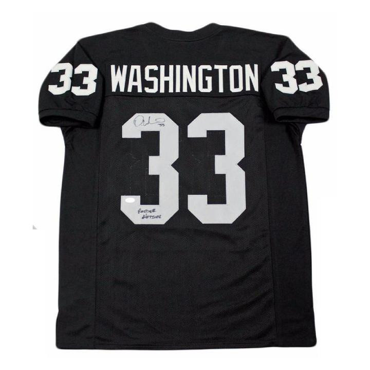 DeAndre Washington Autographed Raider Jersey