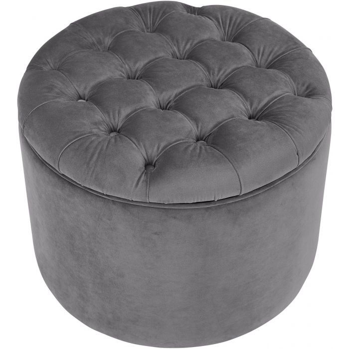 Thumbnail: Queen Velvet Storage Ottoman