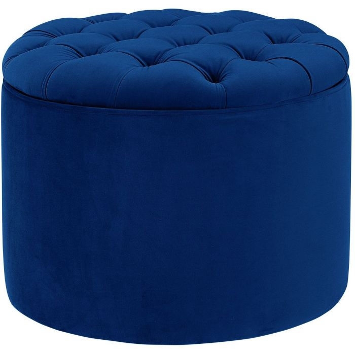 Thumbnail: Queen Velvet Storage Ottoman