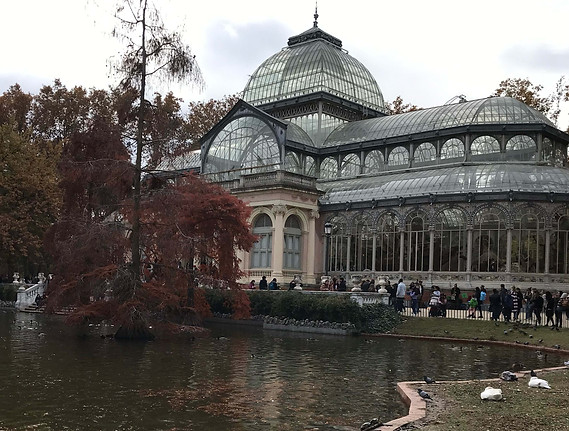 El Retiro Park in Madrid