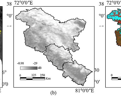 Singh, S., Tiwari, R. K., Sood, V., Kaur, R., Singh, S., & Prashar, S. (2022). Estimation and validation of standalone SCATSAT-1 derived snow cover area using different MODIS products. Geocarto International, 37(27), 18474-18490.