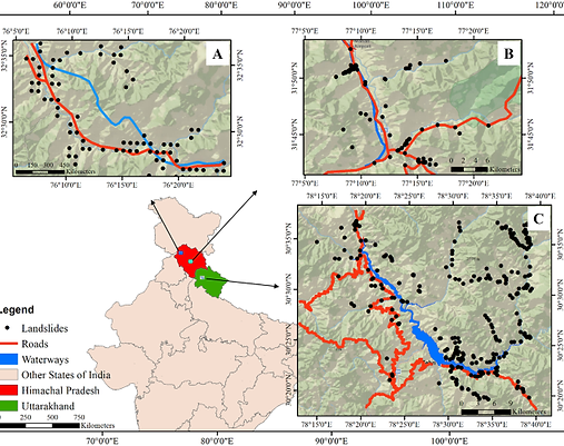 Tyagi, A., Tiwari, R. K., & James, N. (2023). Identification of the significant parameters in spatial prediction of landslide hazard. Bulletin of Engineering Geology and the Environment, 82(8), 1-13.