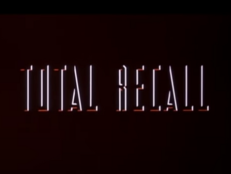 Week 38: Total Recall