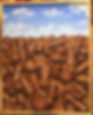 Conos y figuras de madera