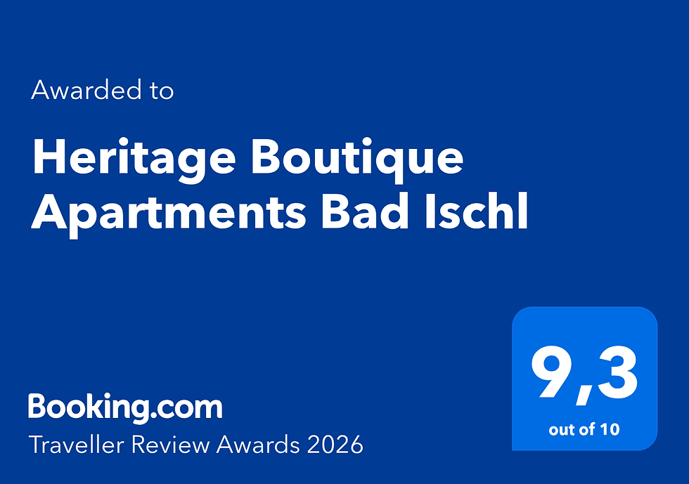 Heritage Boutique Apartments Bad Ischl Traveler Review Award 2026