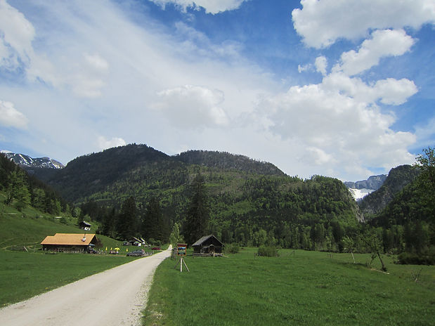 Rettenbachalm, Blick Richtung Loser © badischl.at