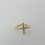 Miniatura: cópia de Brinco Piercing fake delicado. &nbsp;Folheado a ouro 18k.